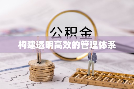 汶川构建透明高效的管理体系
