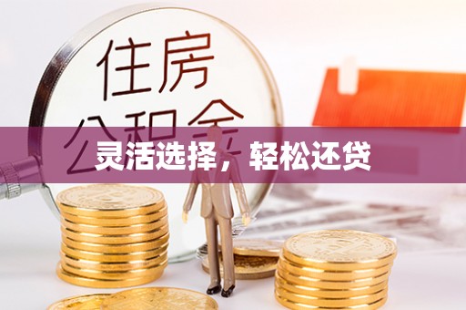汶川灵活选择，轻松还贷