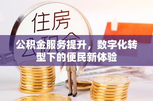 汶川公积金服务提升，数字化转型下的便民新体验
