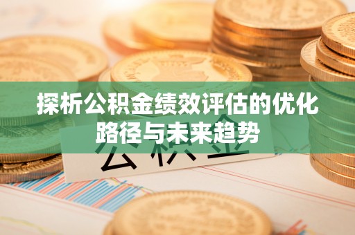 汶川探析公积金绩效评估的优化路径与未来趋势