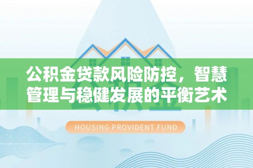 汶川公积金贷款风险防控，智慧管理与稳健发展的平衡艺术